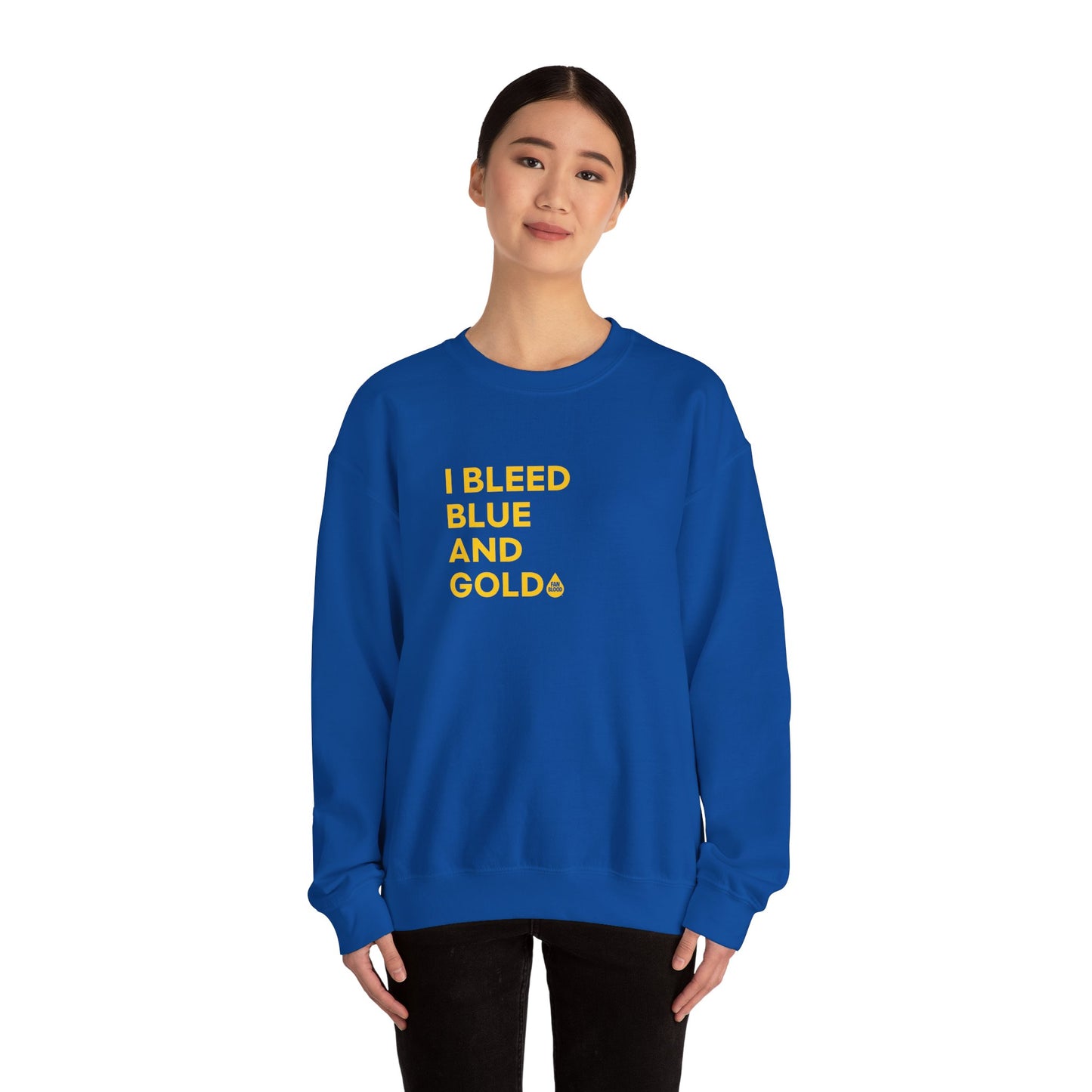 I Bleed Blue & Gold Sweatshirt
