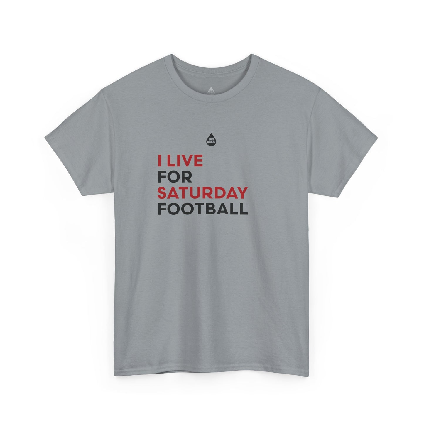 Cardinal & Black Saturday Football T-Shirt