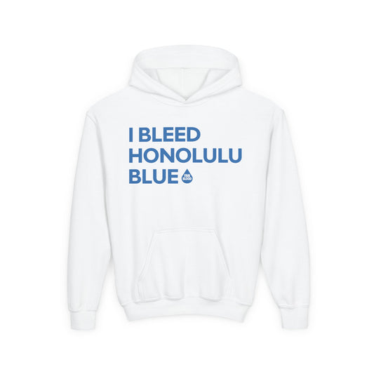 I Bleed Honolulu Blue Kid's Hoodie