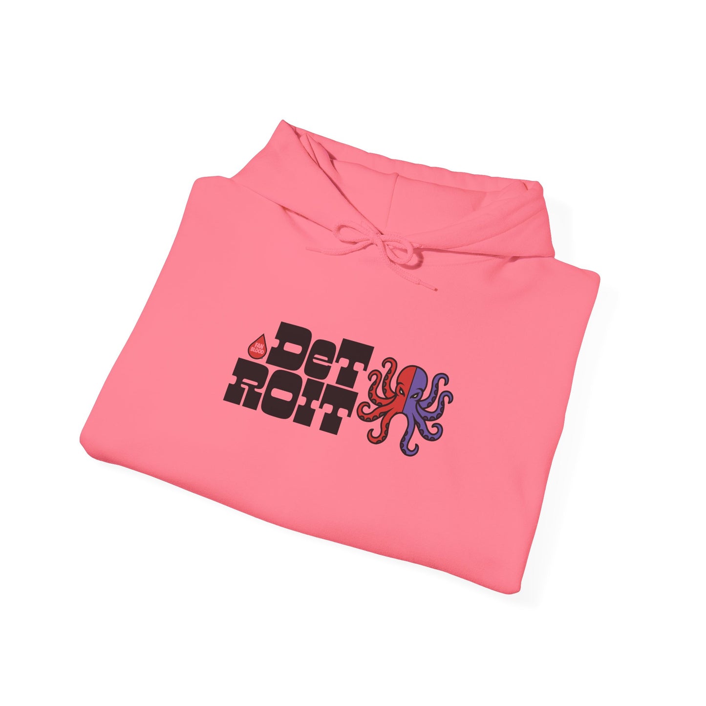 Retro Detroit Hockey Hoodie