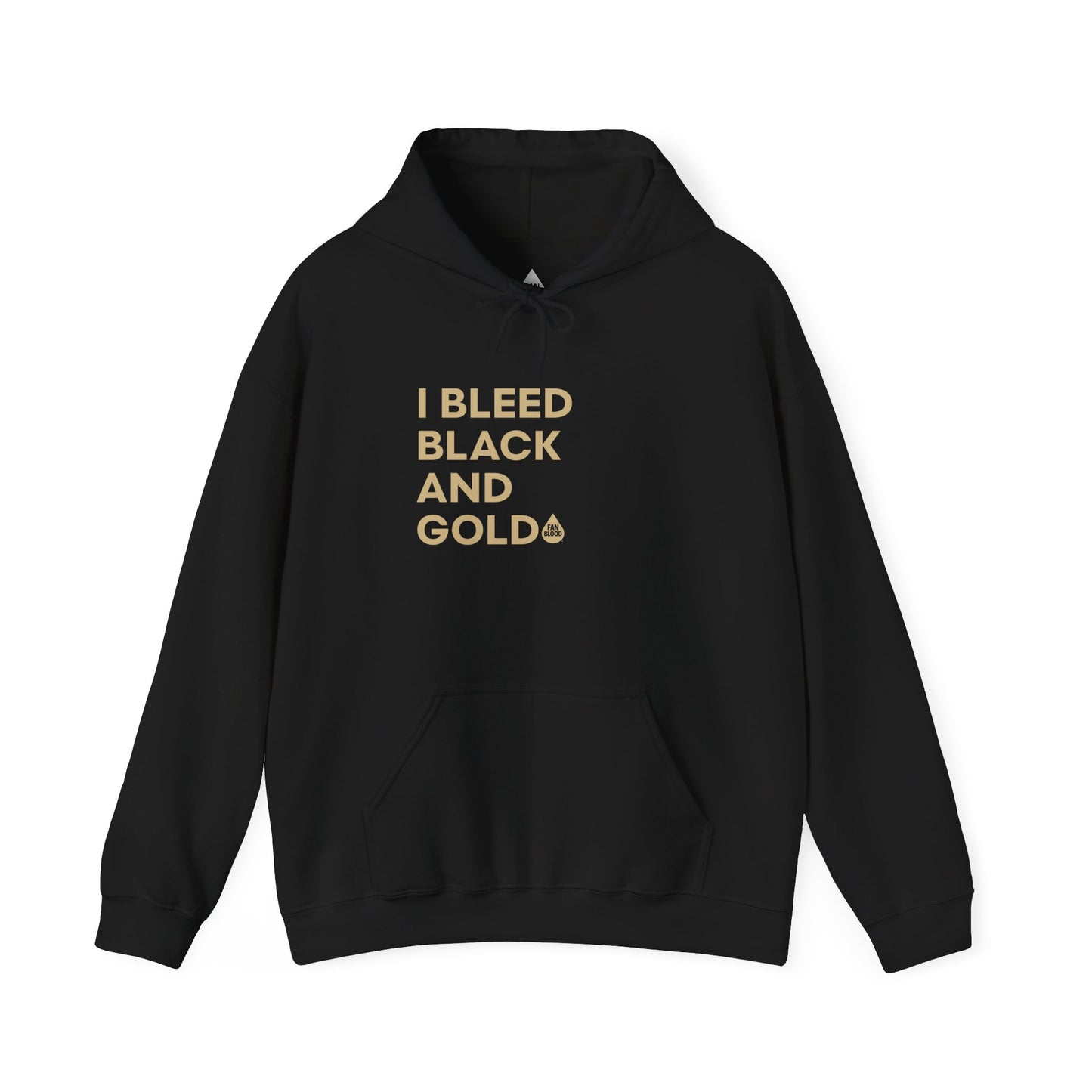 I Bleed Black & Gold Hoodie
