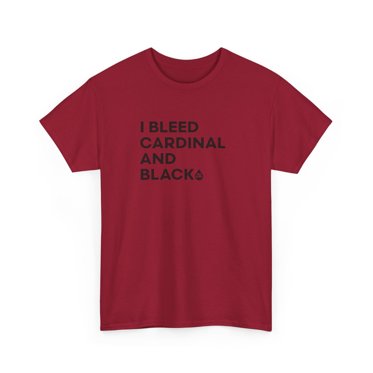 I Bleed Cardinal & Black T