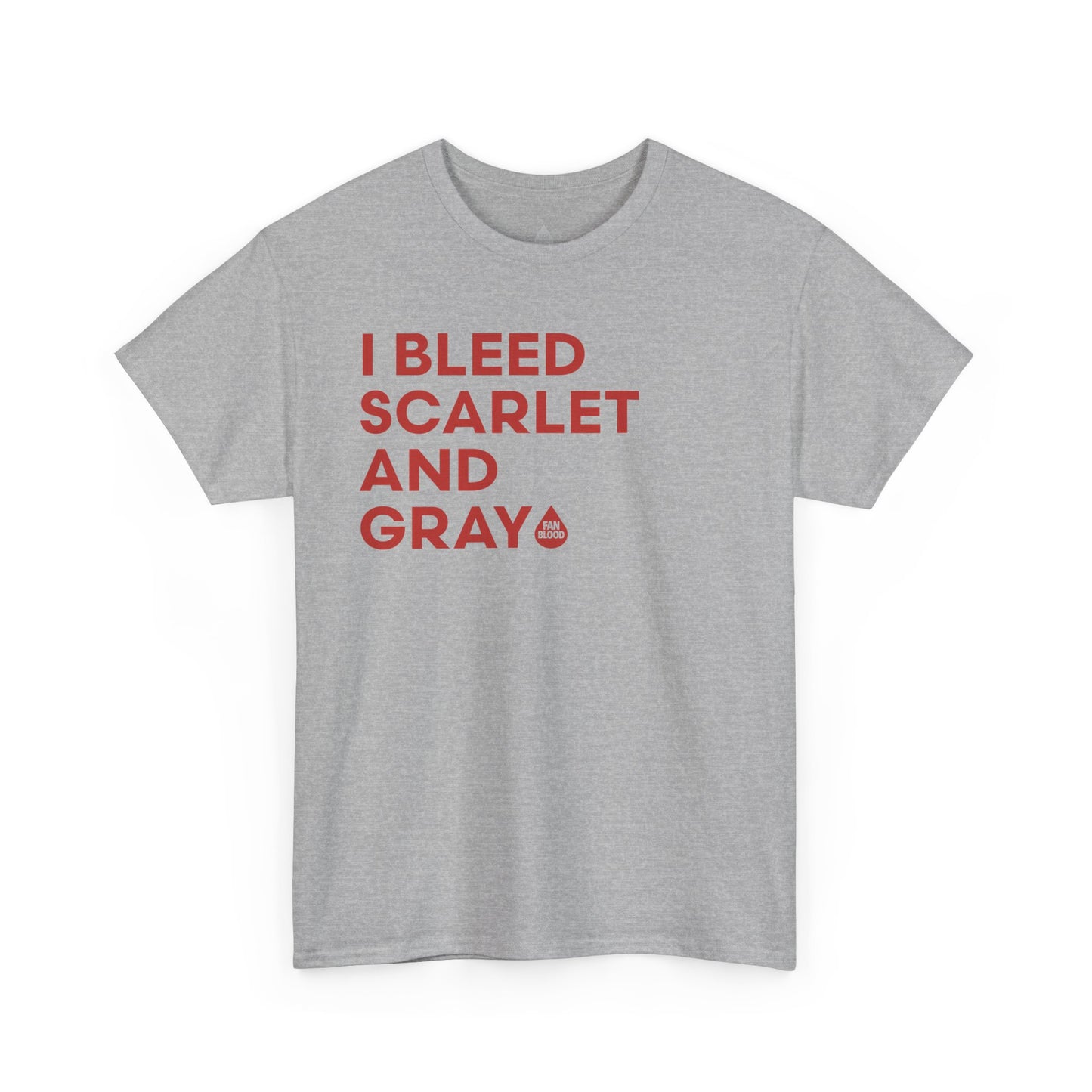 I Bleed Scarlet & Gray T-Shirt