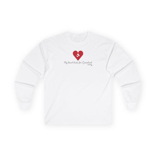 Greenland Heart Beats Long Sleeve T