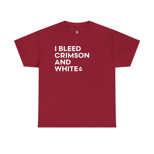 I Bleed Crimson & White T-Shirt