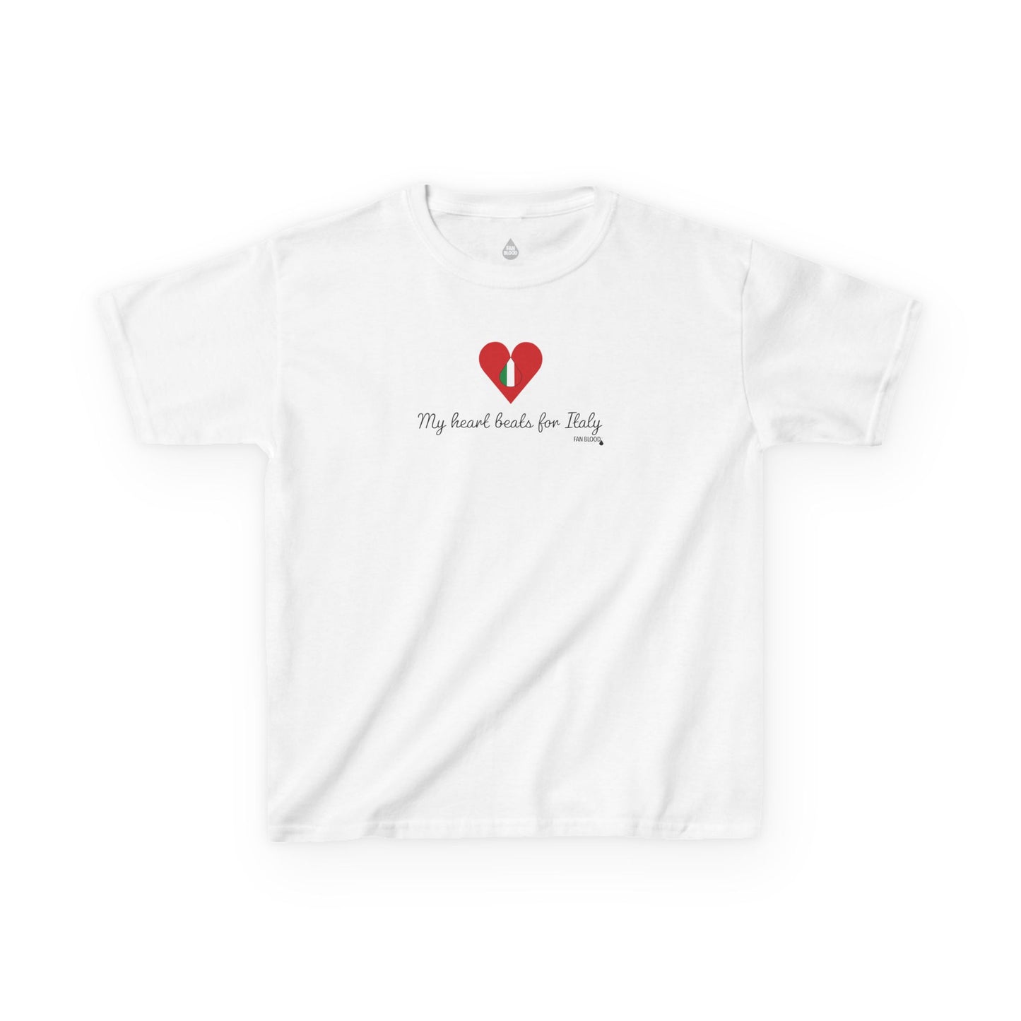 Italy Heart Beats Kid's T