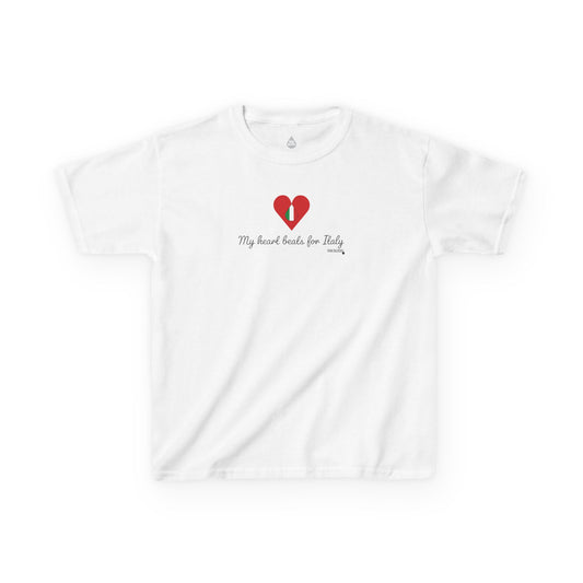 Italy Heart Beats Kid's T