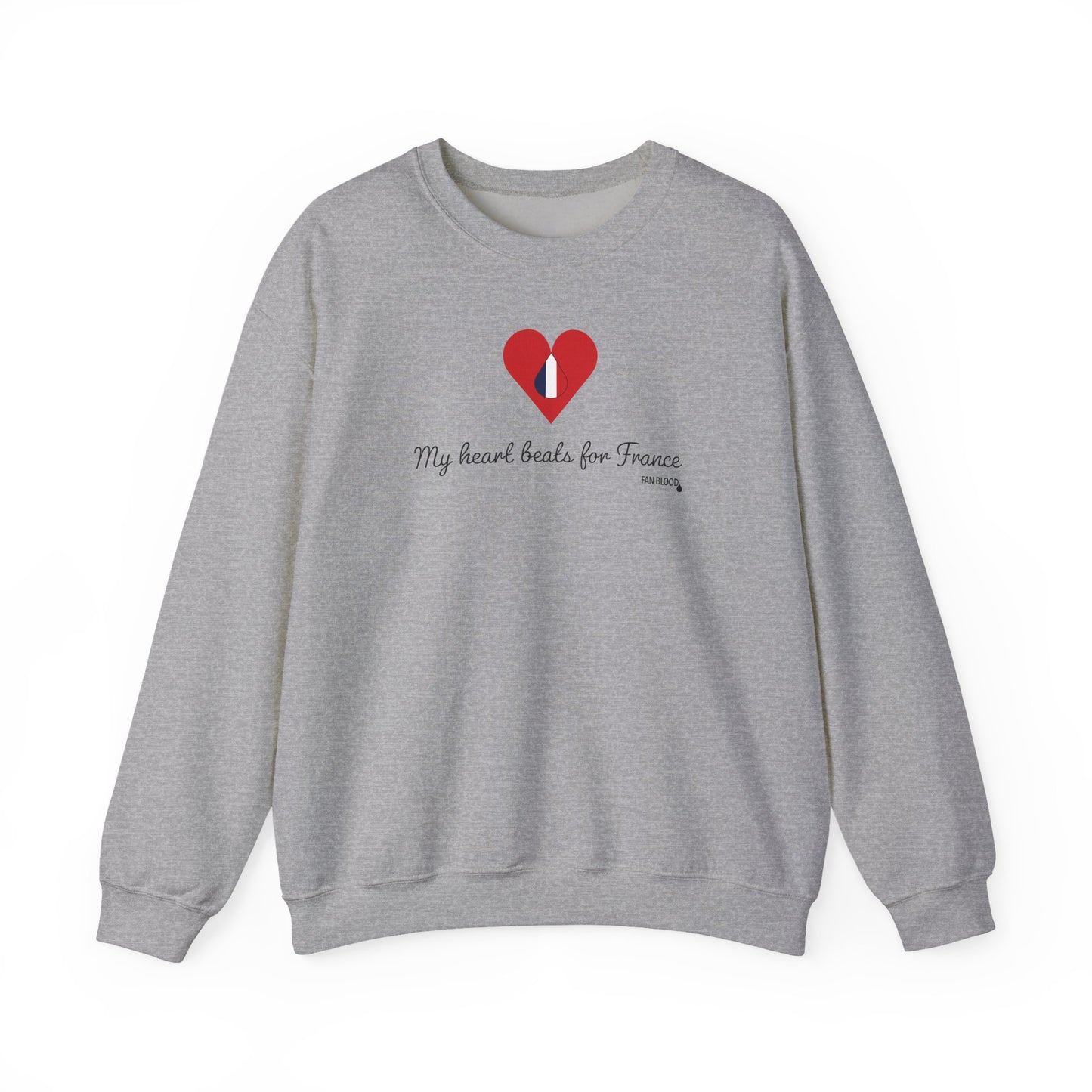 France Heart Beats Sweatshirt