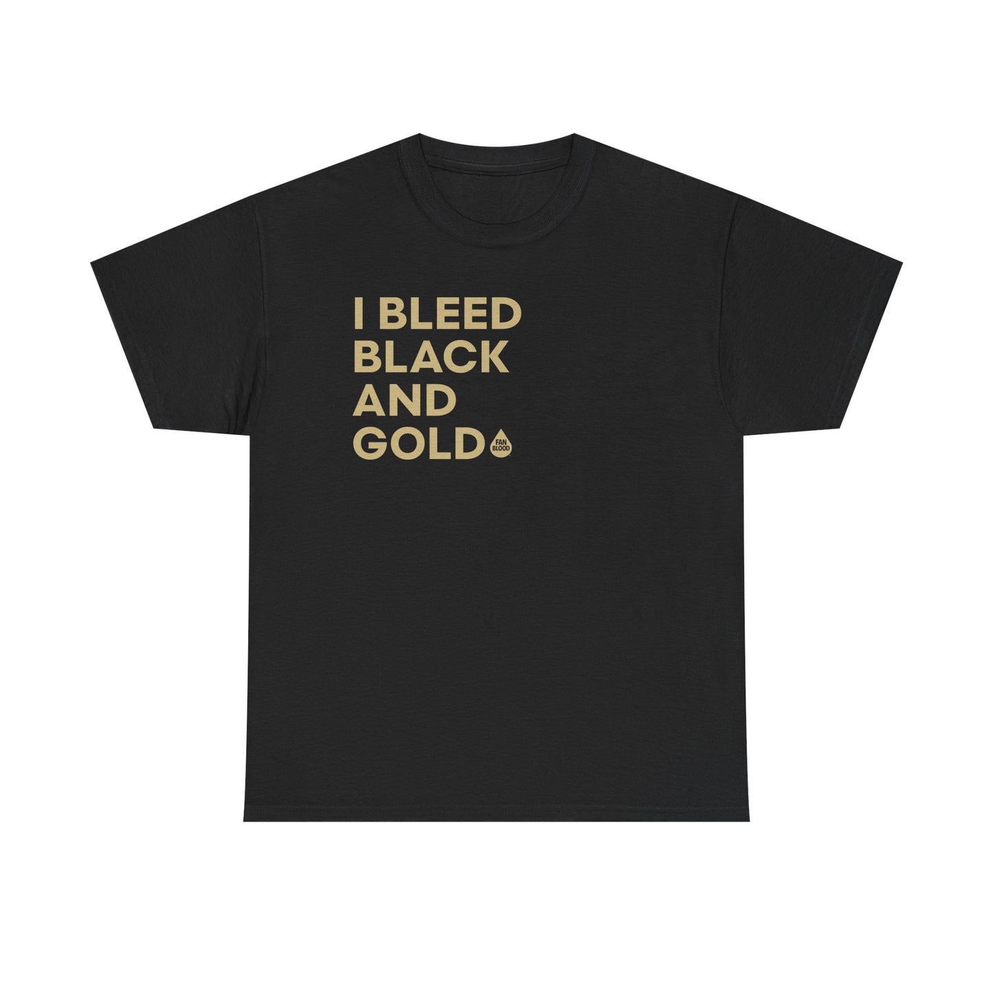 I Bleed Black & Gold T-Shirt