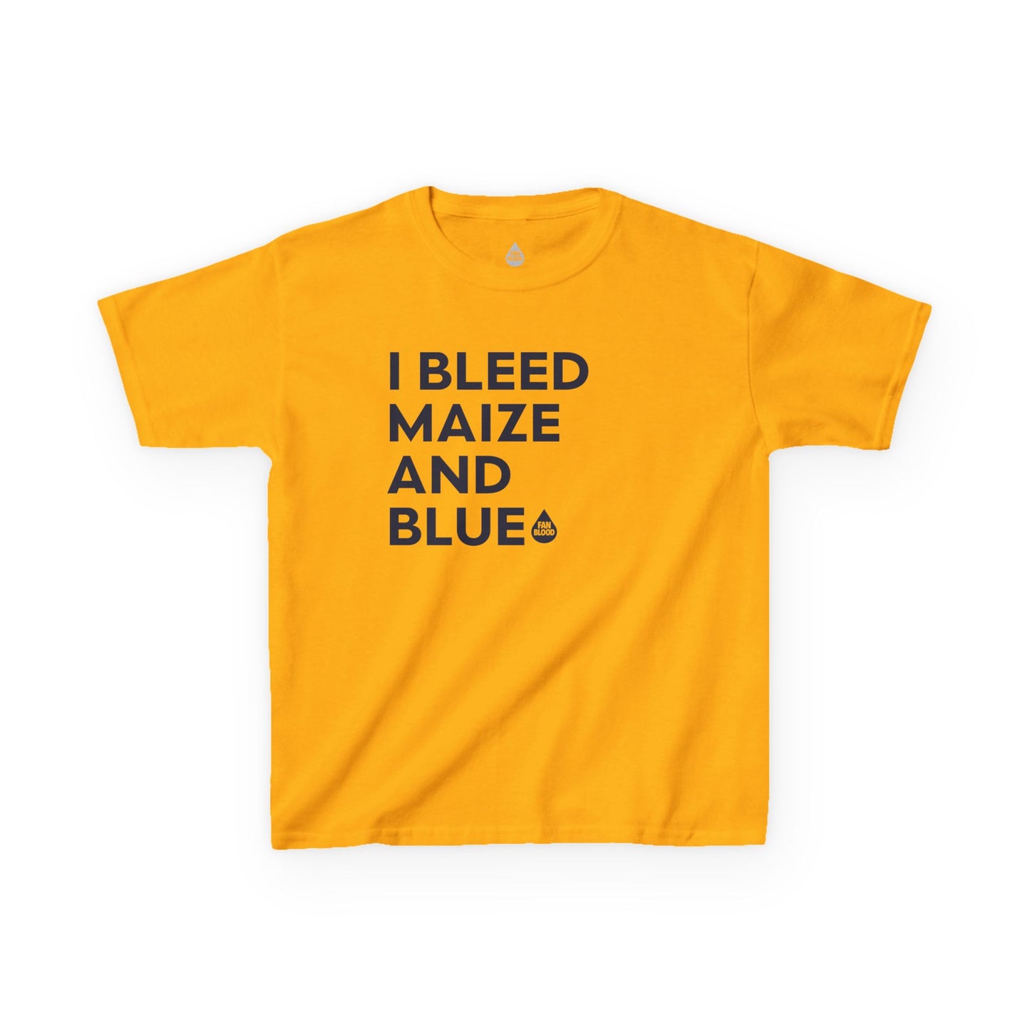 I Bleed Maize & Blue Kid's T