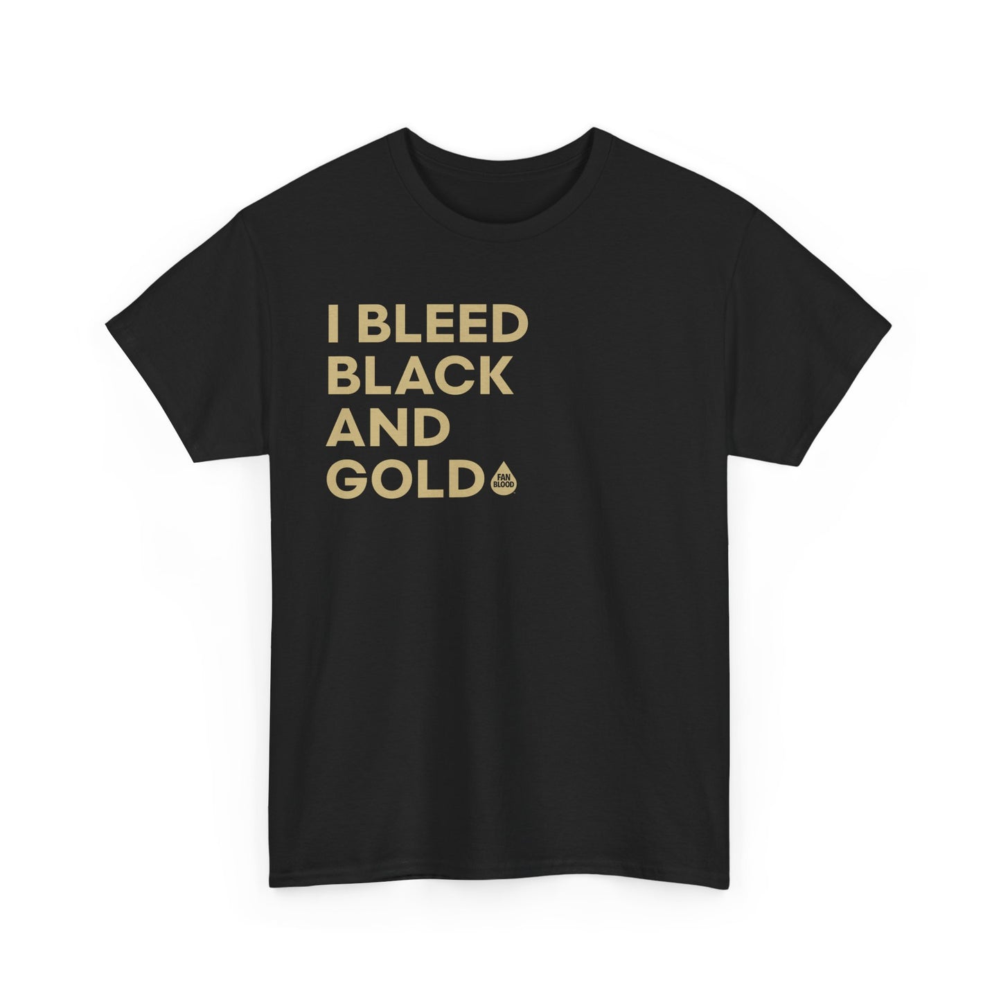 I Bleed Black & Gold T-Shirt