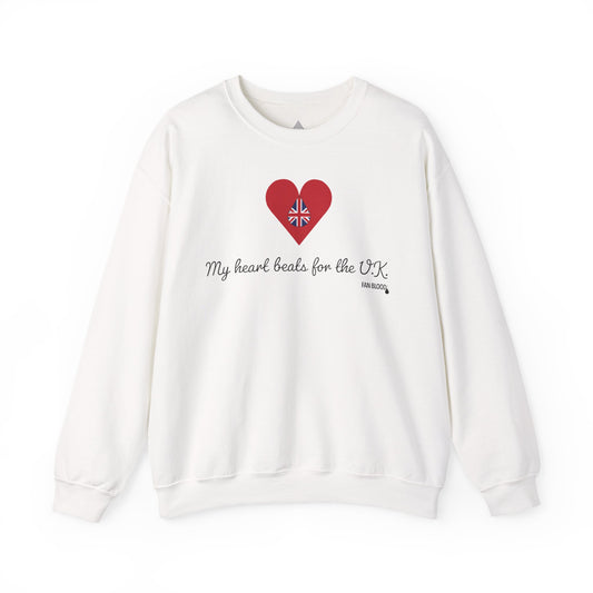 UK Heart Beats Sweatshirt
