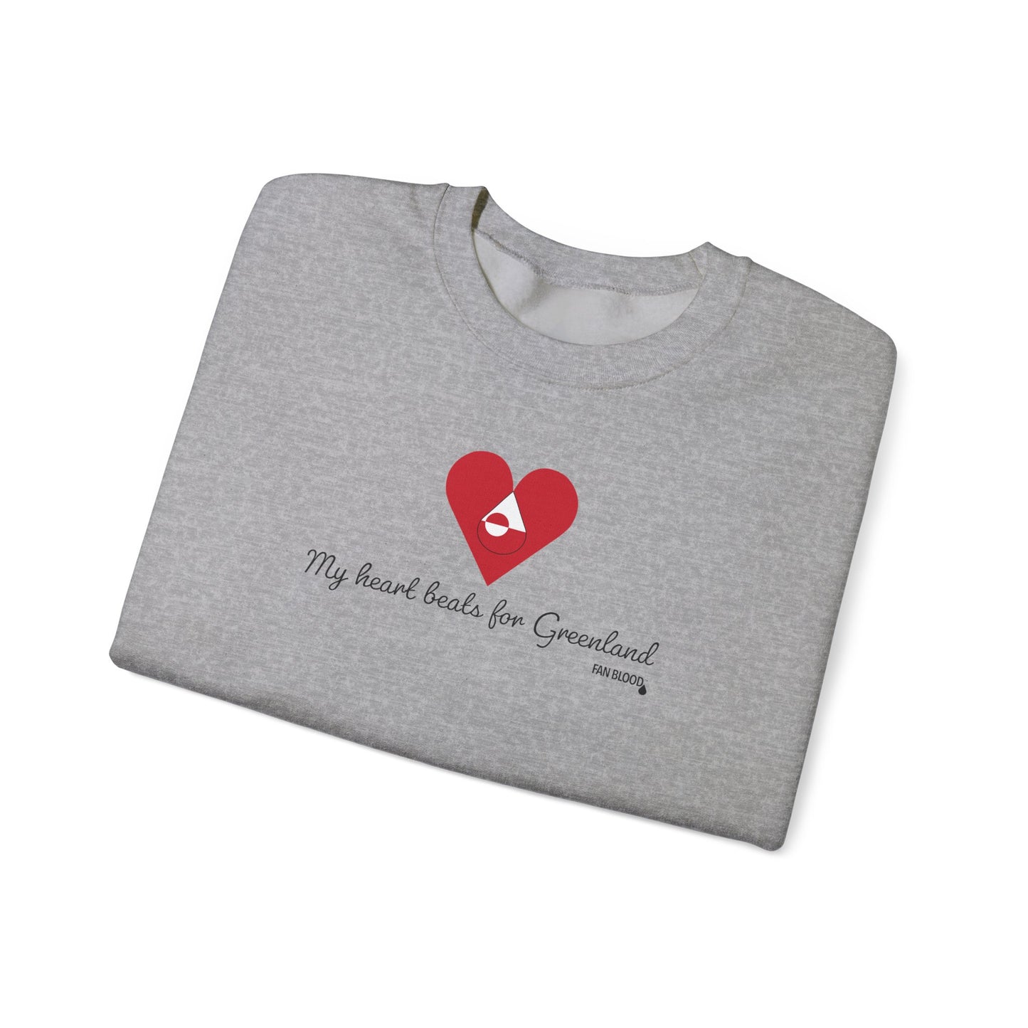 Greenland Heart Beats Sweatshirt