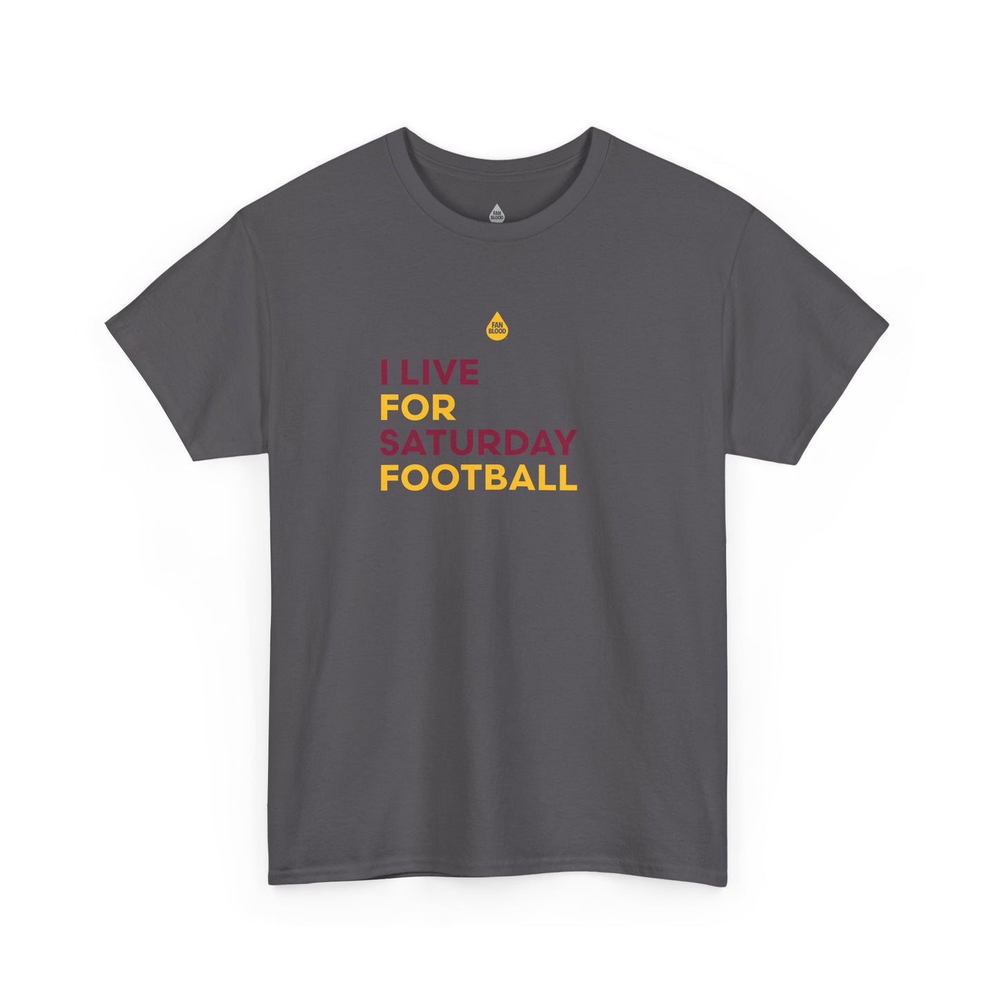 Maroon & Gold Saturday Football T-Shirt