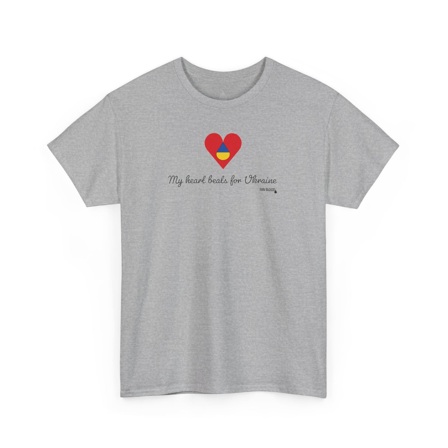Ukraine Heart Beats T-Shirt