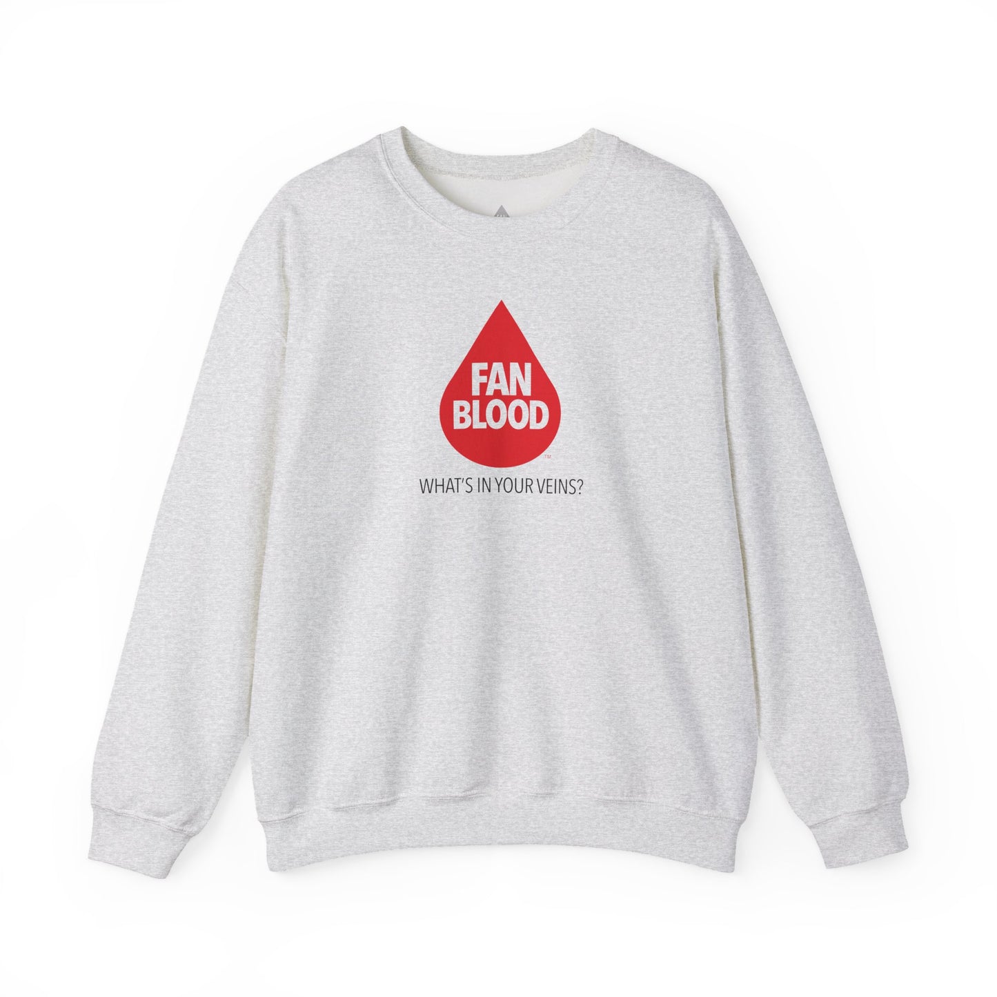 FB Red Droplet Veins Sweatshirt
