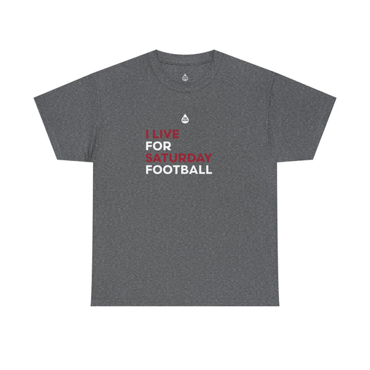 Crimson & White Saturday Football T-Shirt