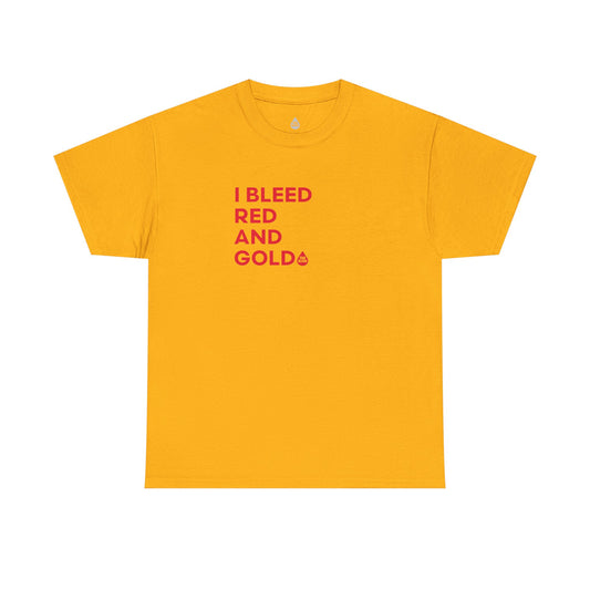 I Bleed Red & Gold Midwest T