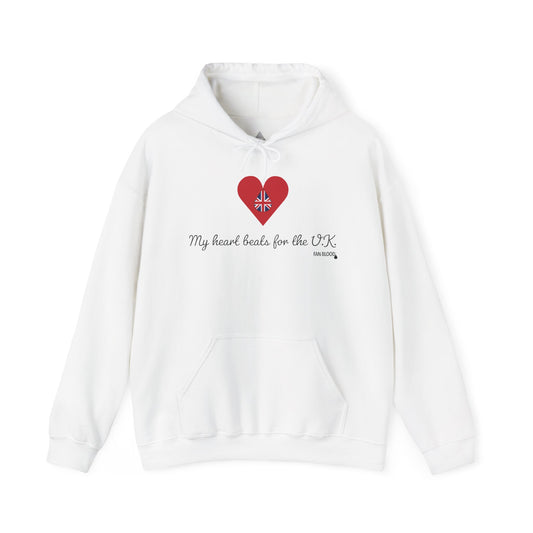 UK Heart Beats Hoodie