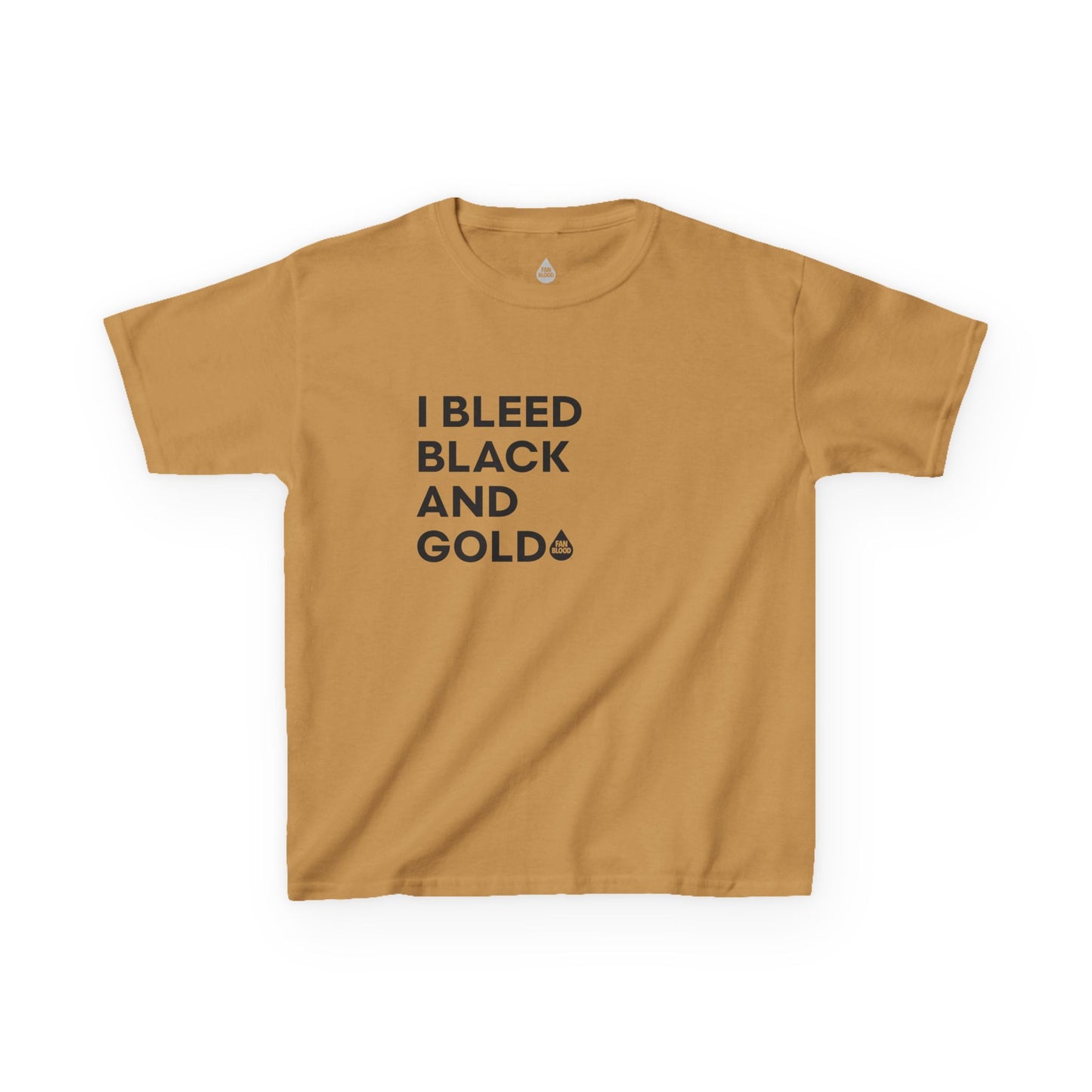 I Bleed Black & Gold Kid's T