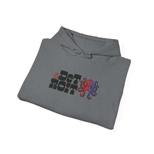 Retro Detroit Hockey Hoodie
