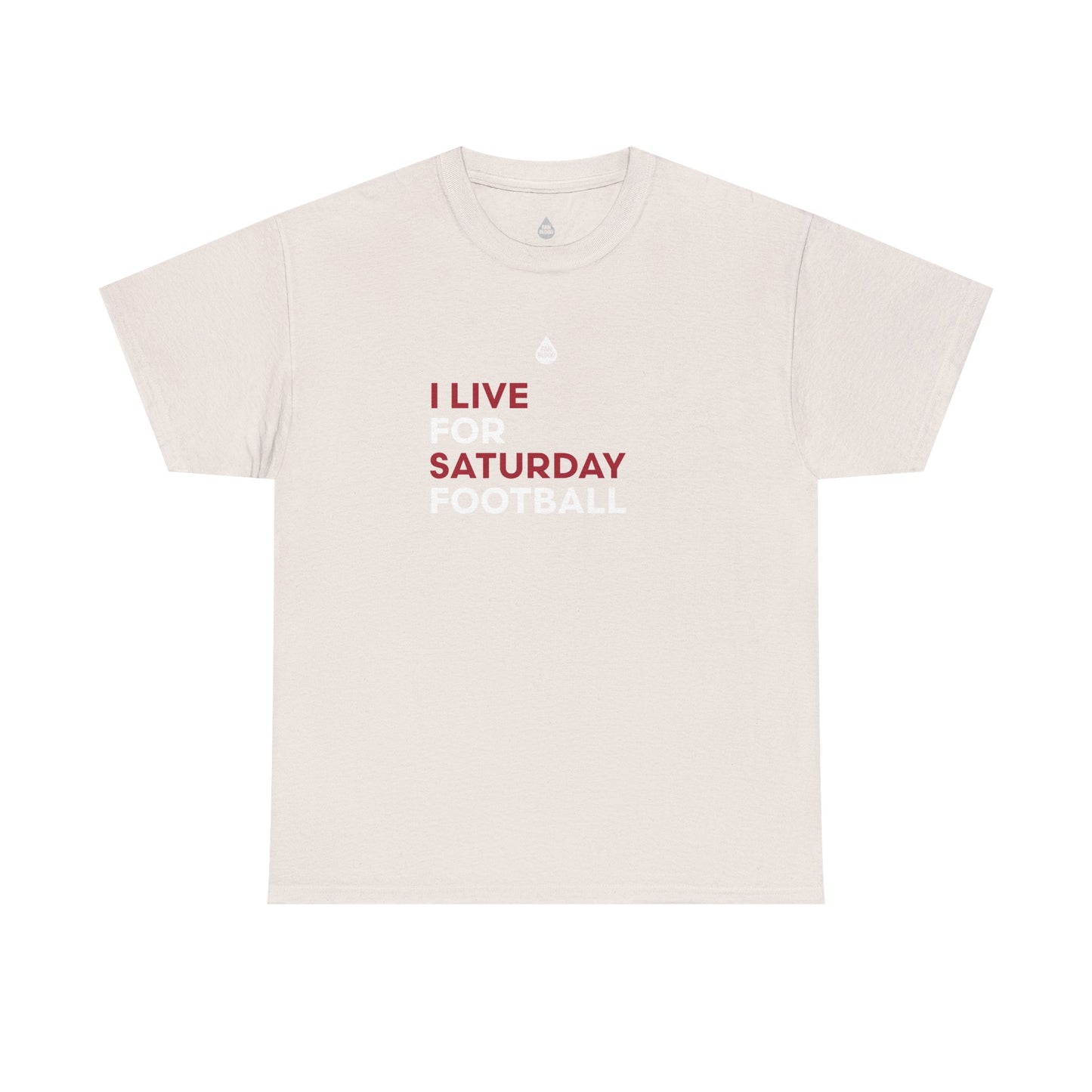 Crimson & White Saturday Football T-Shirt
