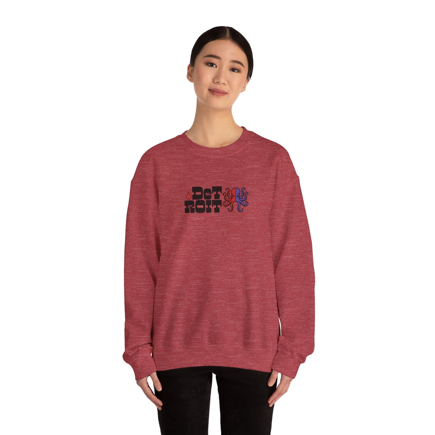 Retro Detroit Hockey Sweatshirt