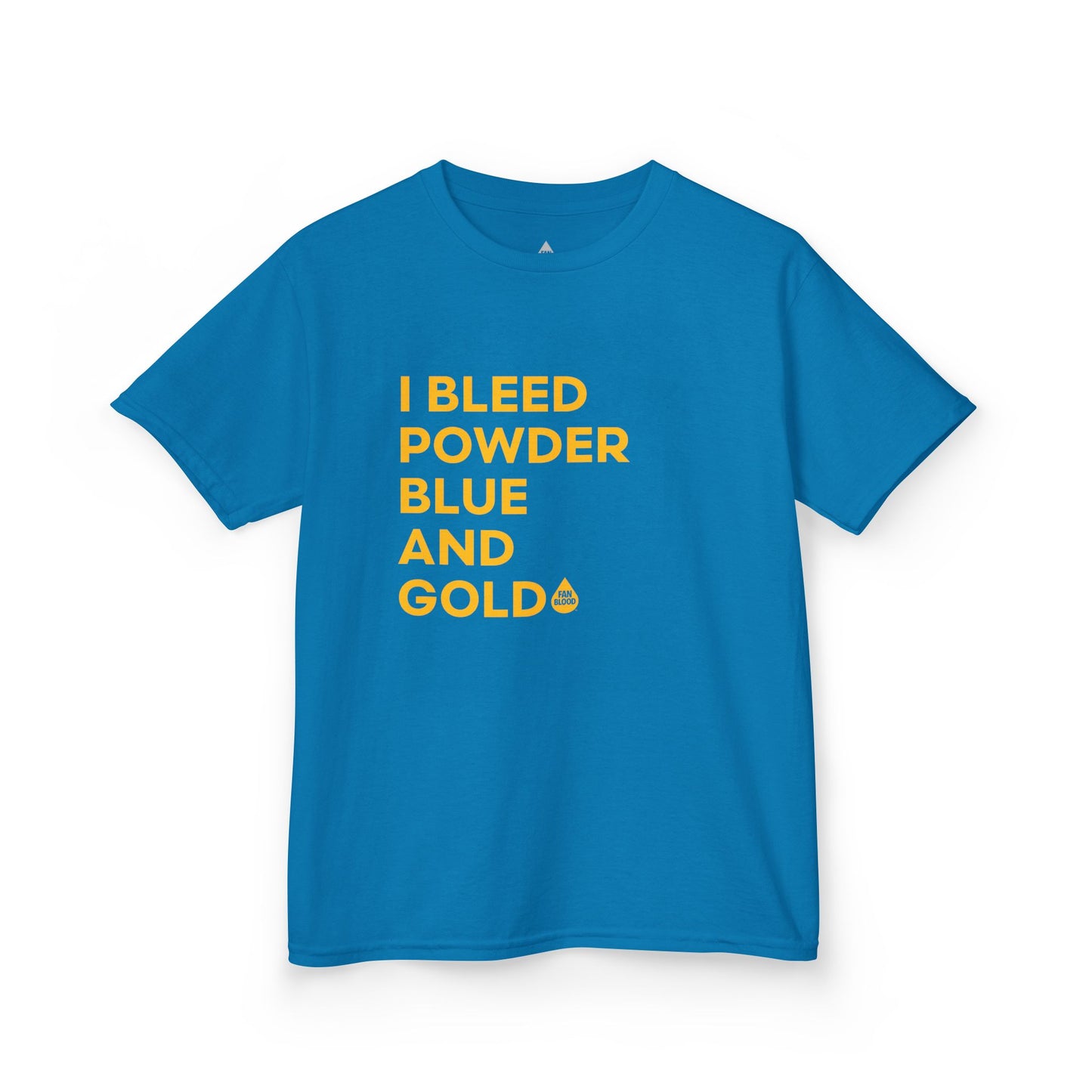 I Bleed Powder Blue & Gold Kid's T