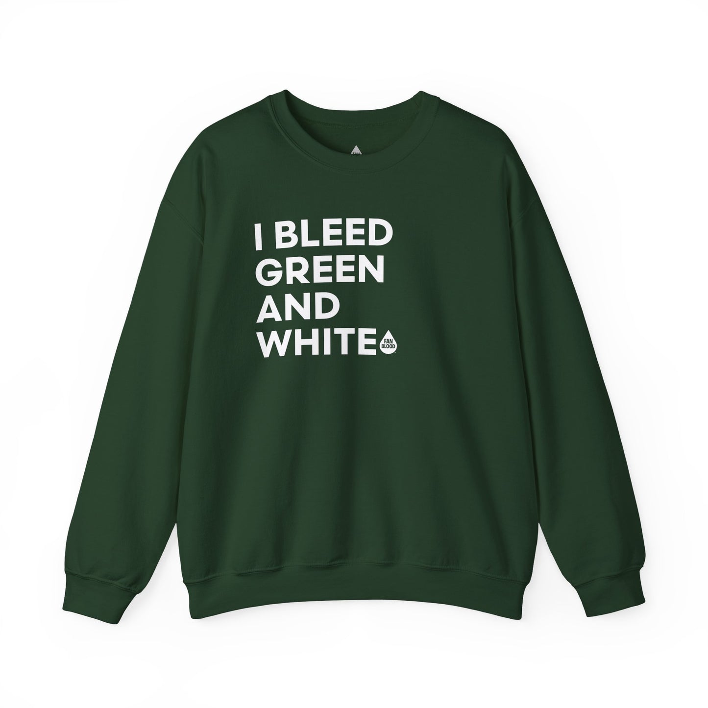 I Bleed Green & White EL Sweatshirt