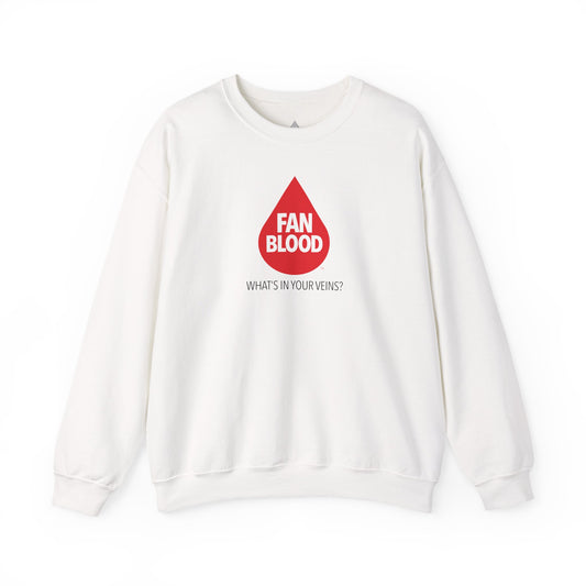 FB Red Droplet Veins Sweatshirt