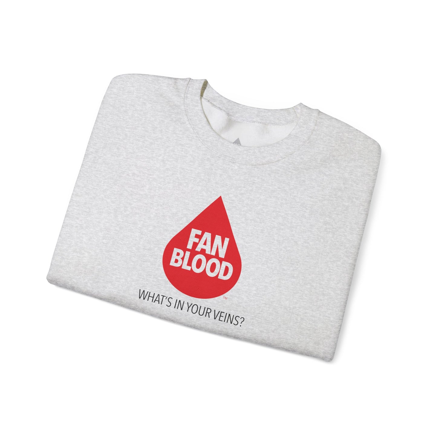 FB Red Droplet Veins Sweatshirt
