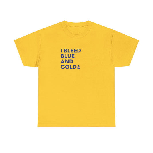 I Bleed Blue & Gold T