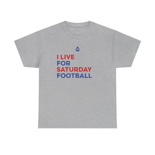 Blue & Red Saturday Football T-Shirt