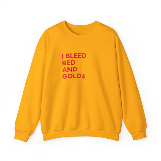 I Bleed Red & Gold Midwest Sweatshirt