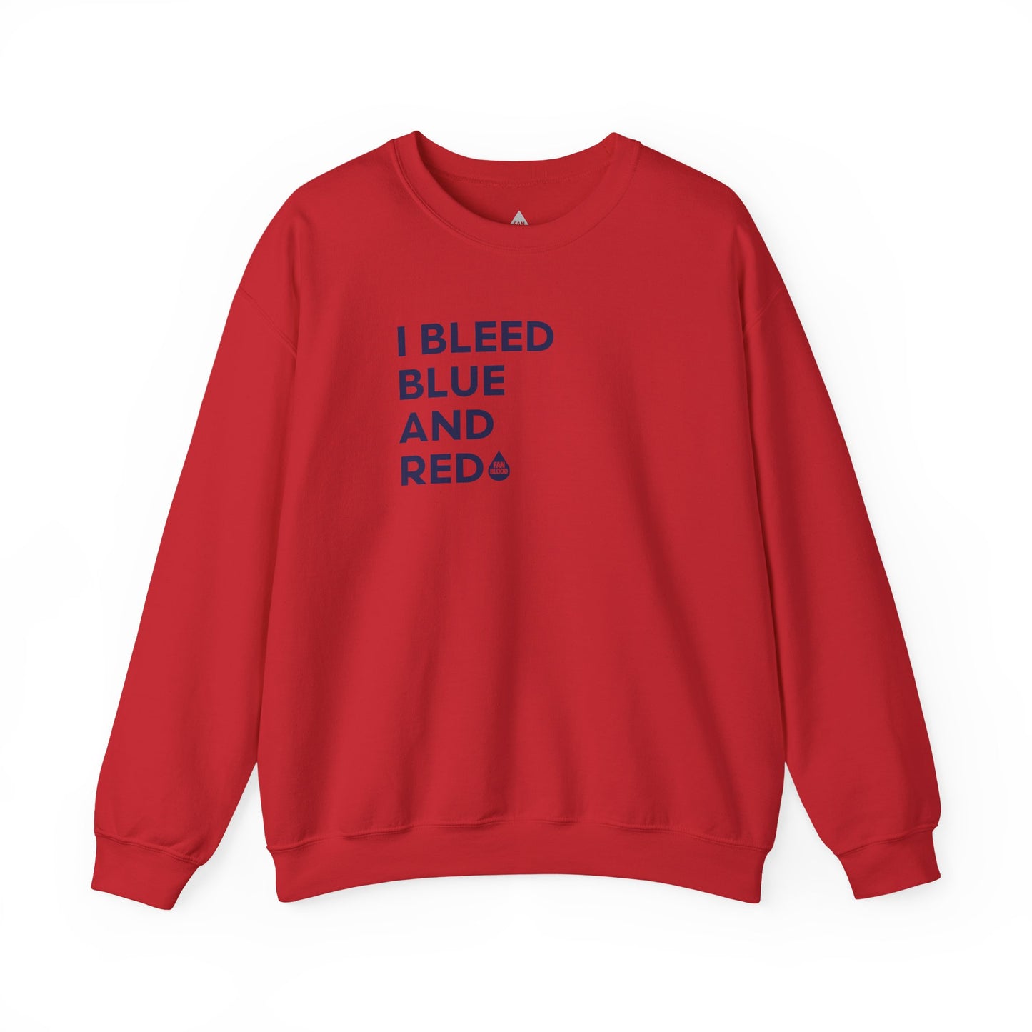 I Bleed Blue & Red Sweatshirt