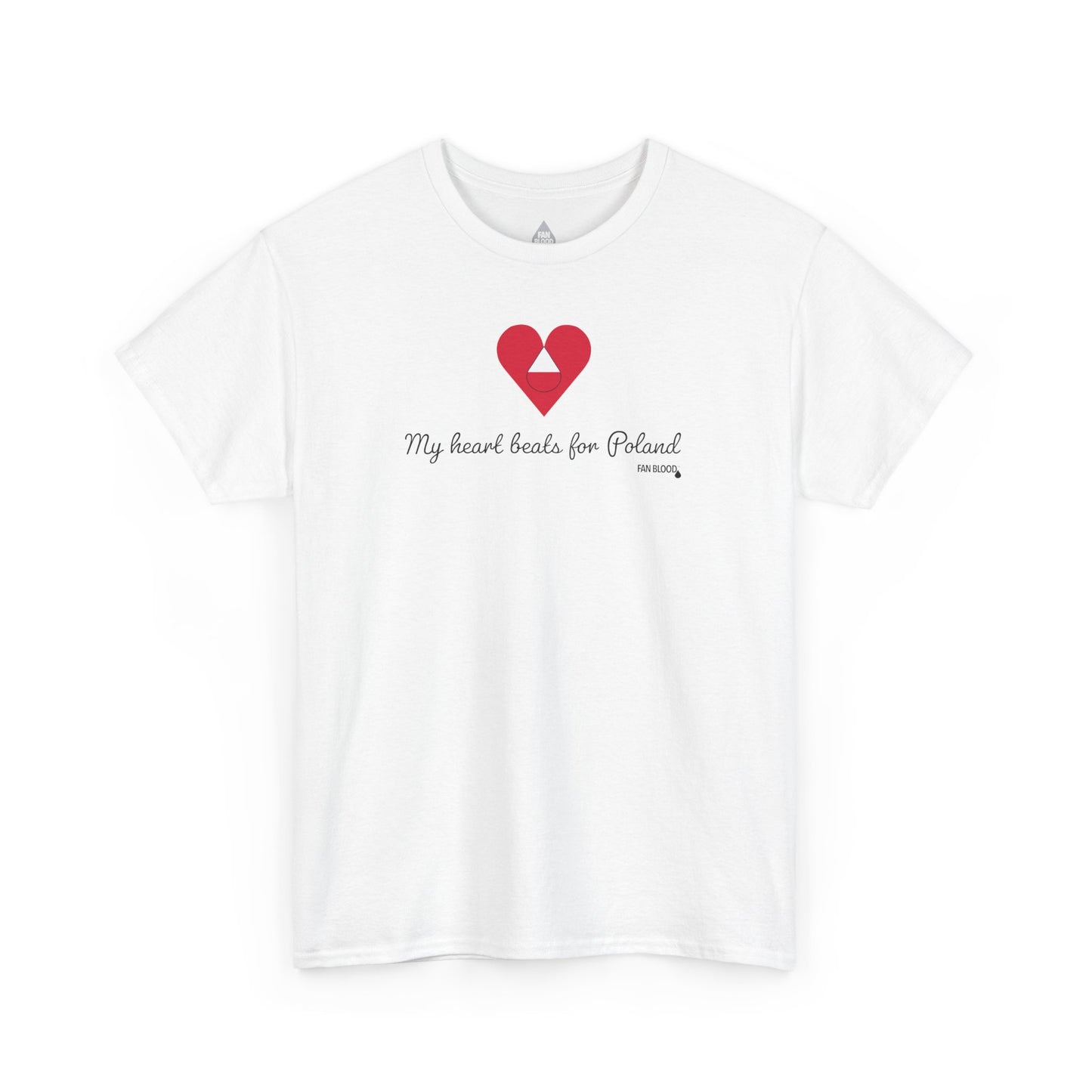 Poland Heart Beats T-Shirt