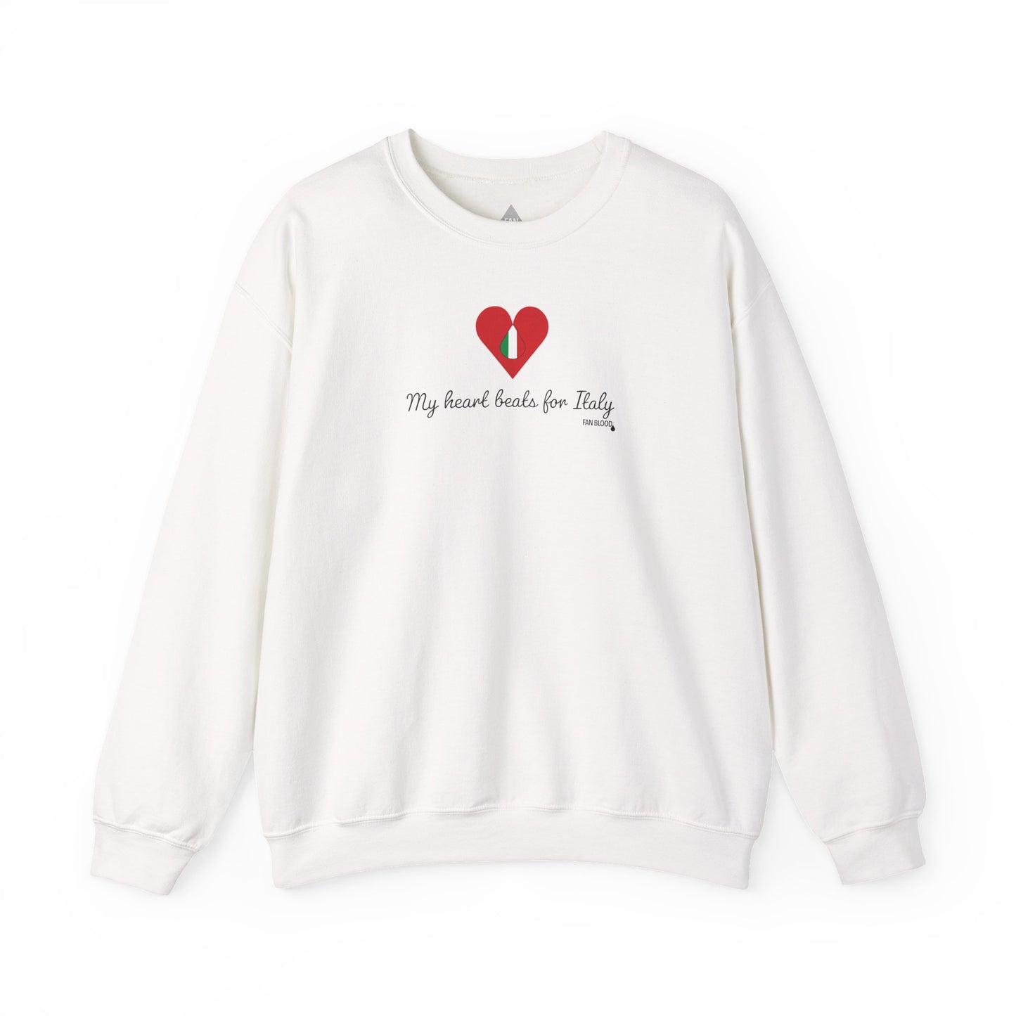 Italy Heart Beats Sweatshirt