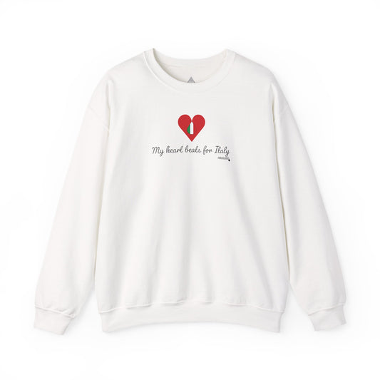 Italy Heart Beats Sweatshirt