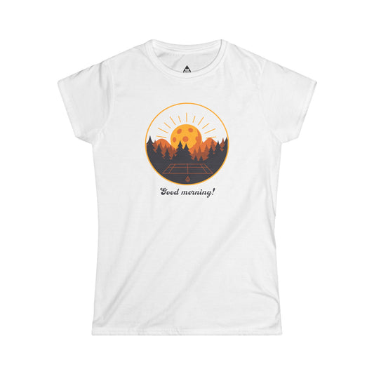Good Morning Pickleball Women's T
