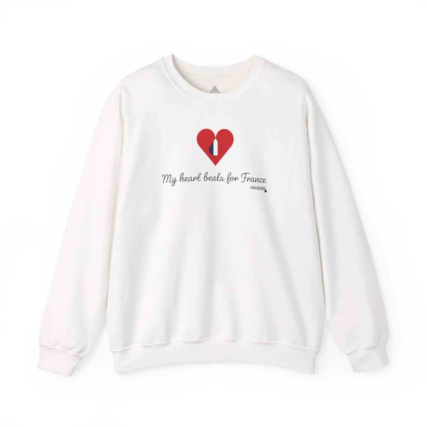 France Heart Beats Sweatshirt