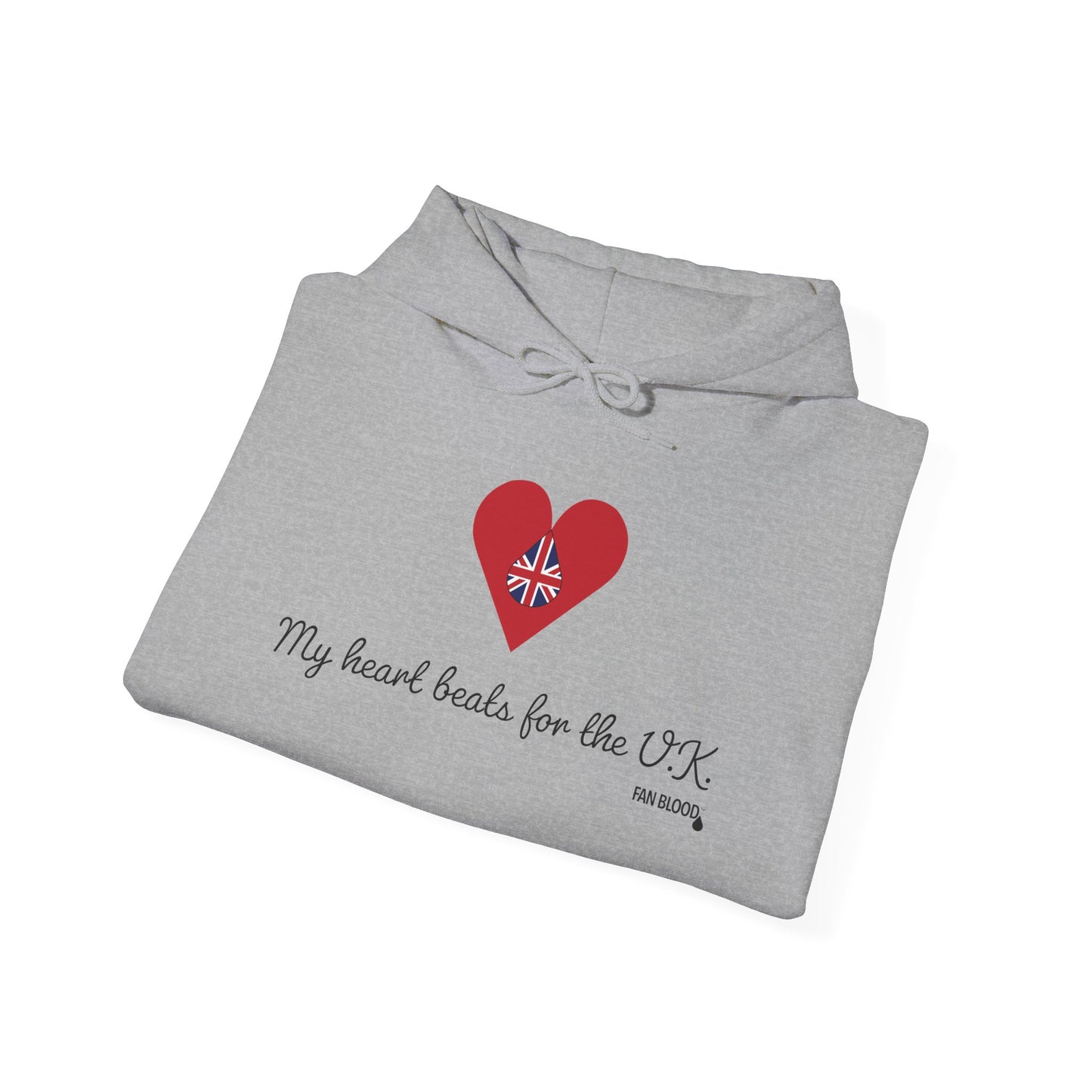 UK Heart Beats Hoodie
