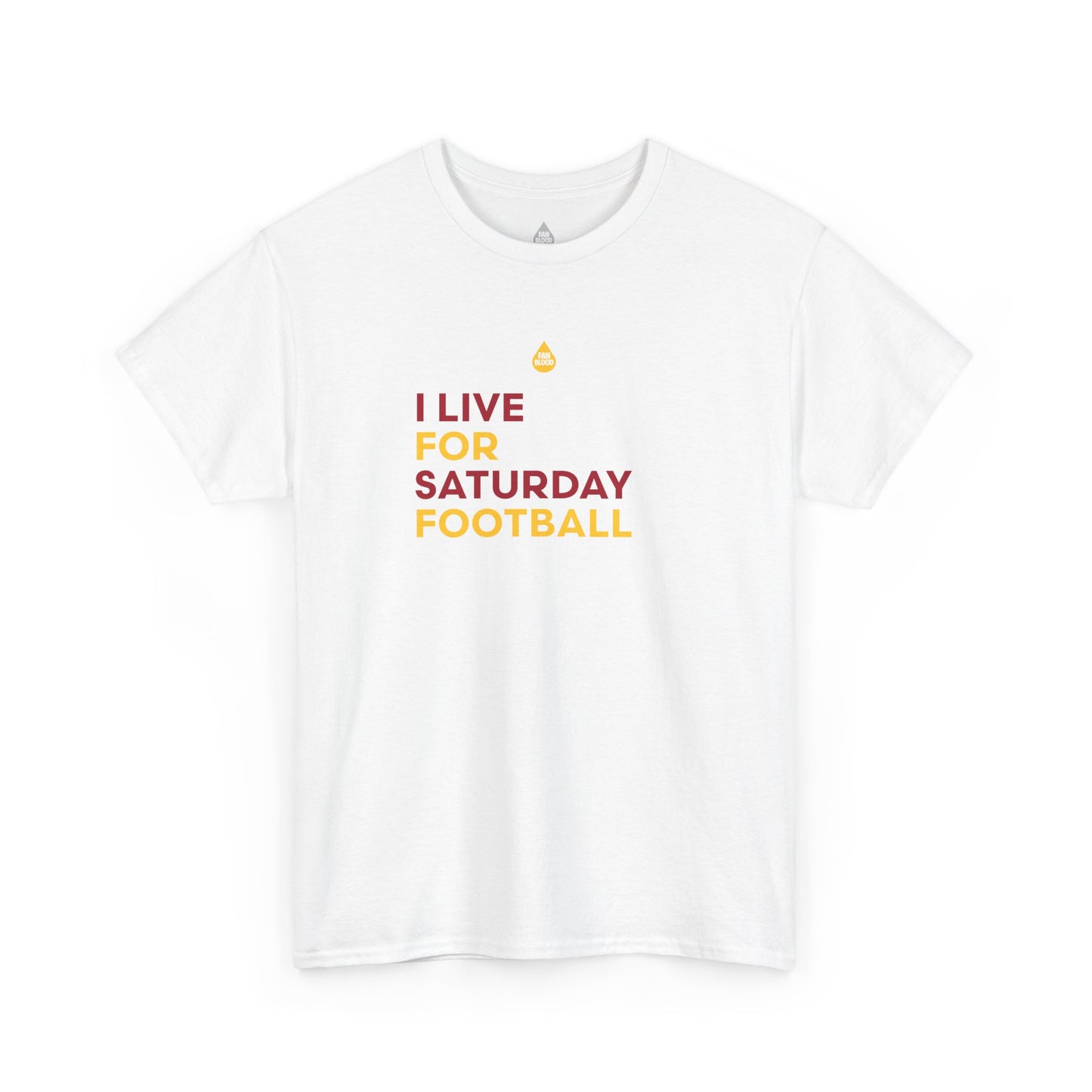 Cardinal & Gold Saturday Football T-Shirt