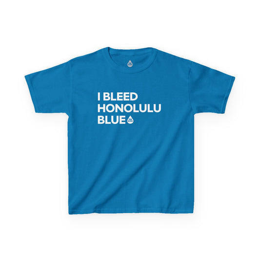 I Bleed Honolulu Blue Kid's T