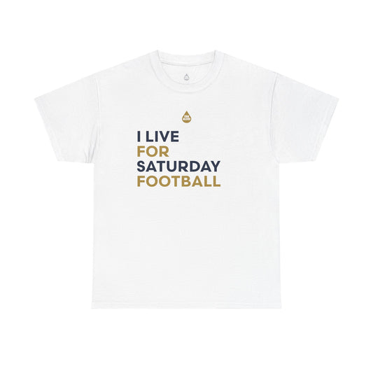 Blue & Gold Saturday Football T-Shirt