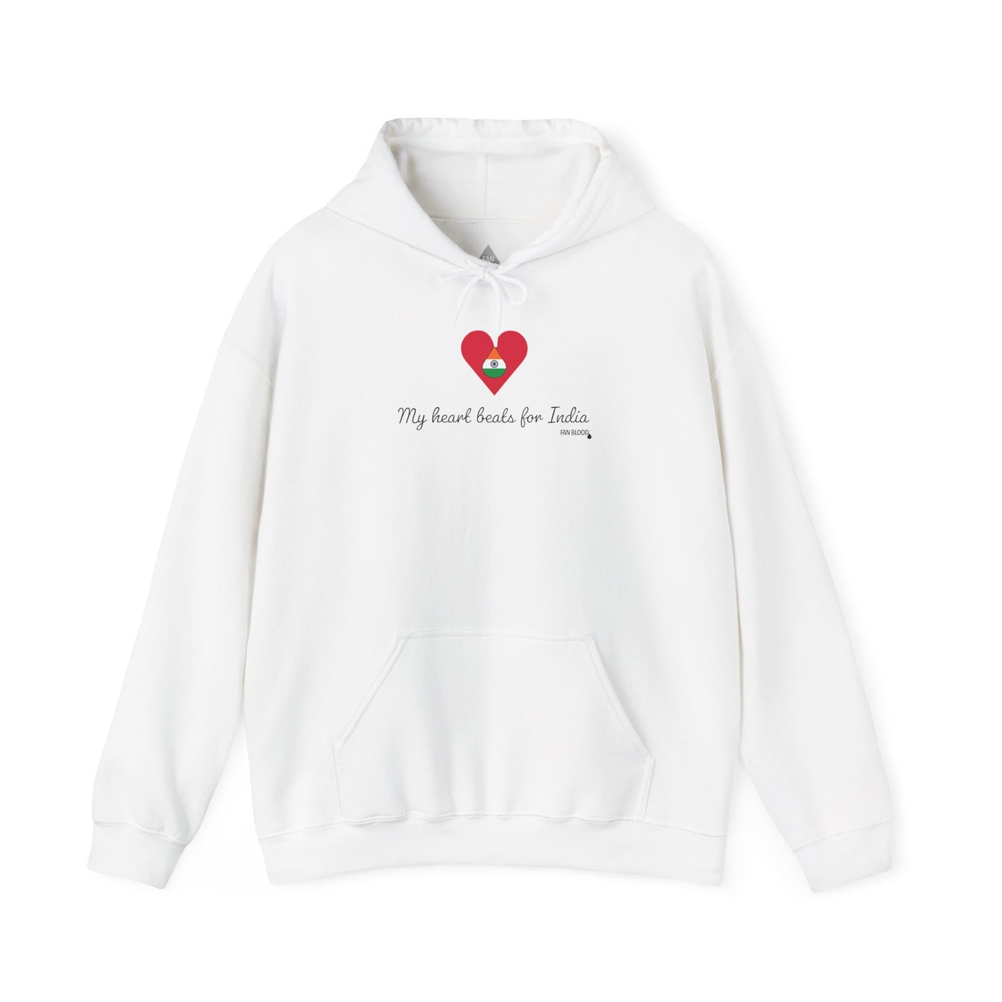 India Heart Beats Hoodie