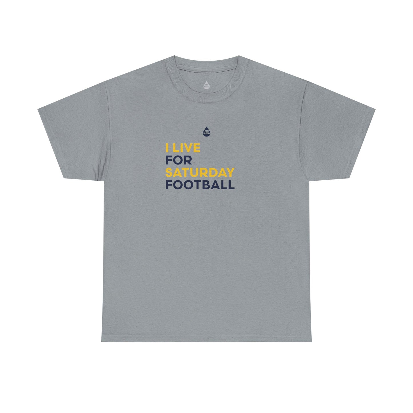 Maize & Blue Saturday Football T-Shirt