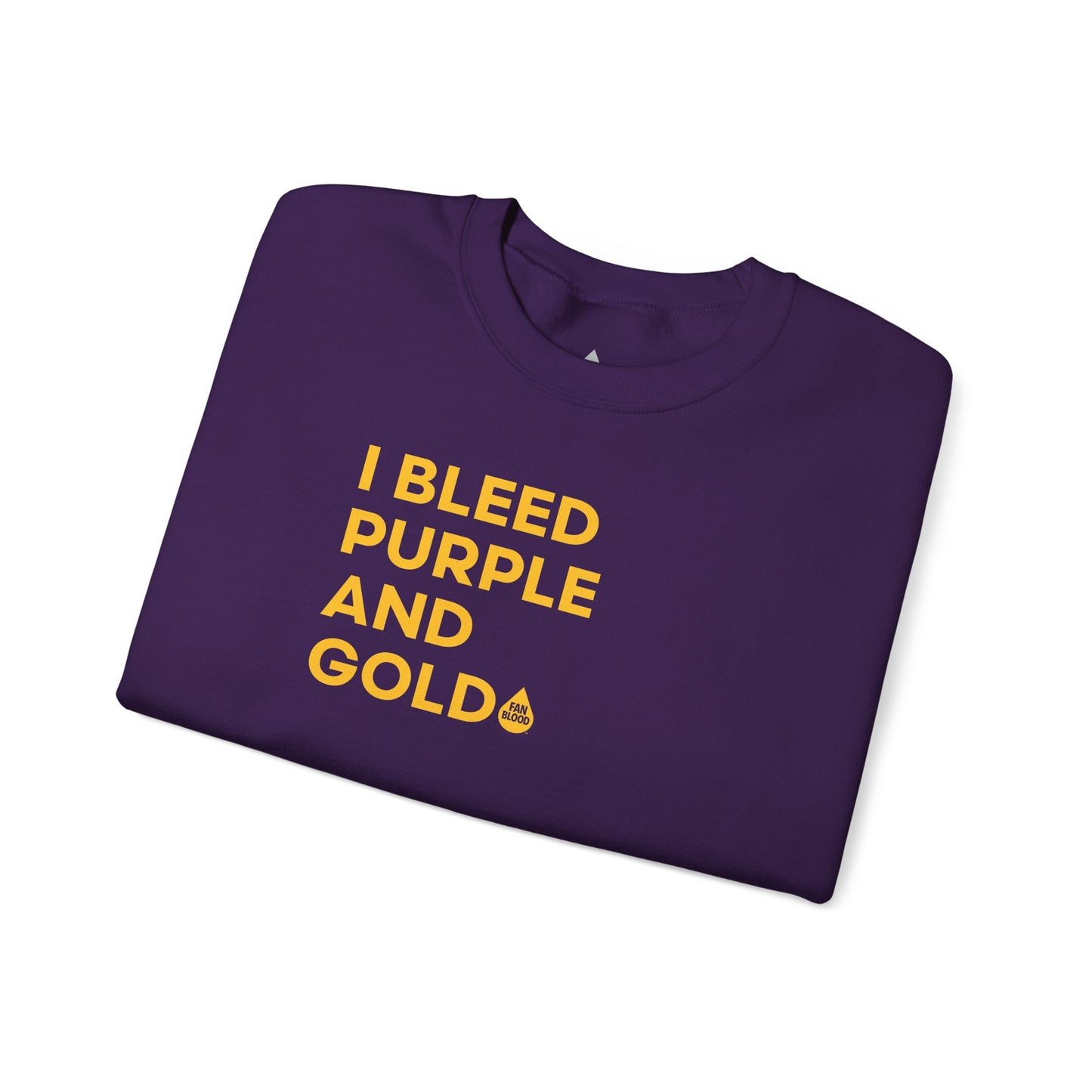 I Bleed Purple & Gold Sweatshirt